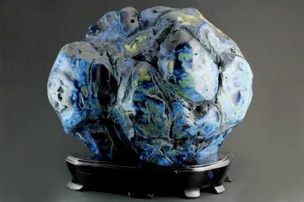 青瑪瑙 置石 9kg｜天然石 原石 通販 キラリ石