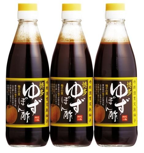 博多 ゆずぽん酢〈360ml〉 - 老松醤油 松岡本家｜福岡県朝倉市