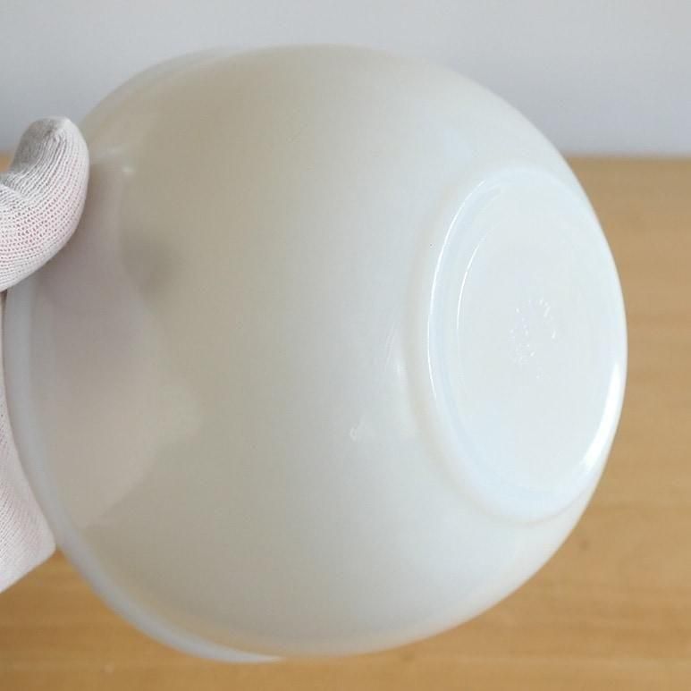 ☆4】ファイヤーキング ホワイト ビーデッドエッジ ミキシングボウル L