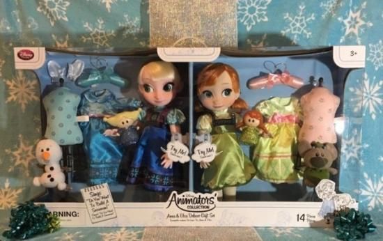 アニメーターコレクションドール アナと雪の女王 アナ エルサ プレイ