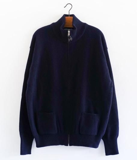 HERILL Goldencash Zipup Sweater [NAVY] - Fresh Service NECESSARY