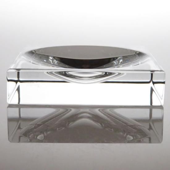 バカラ 灰皿 ○ スクエア型 アッシュトレイ プレート アクセサリー