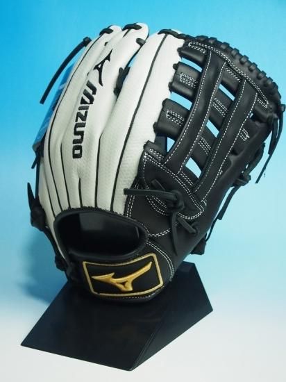 ○USA MIZUNO MVP PRIME ミズノ○硬式 外野手用グローブ 白×黒○右投