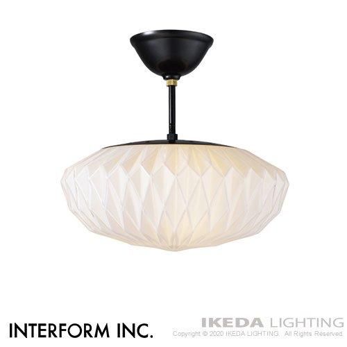 Olin （ブラック） オリーン シーリングライト ｜ インターフォルム