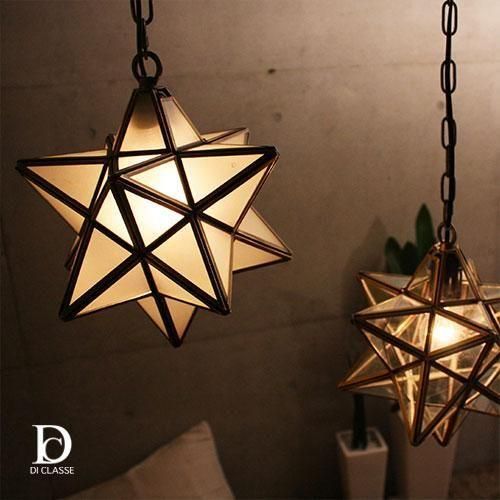 エトワールペンダントランプ（クリア） ｜ DI CLASSE ディクラッセ