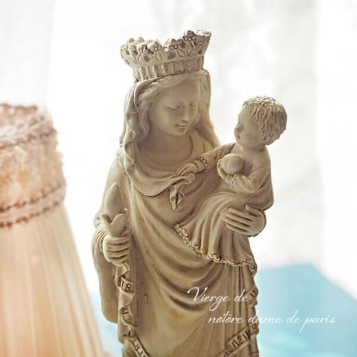 フランス直輸入 聖母子像 【Mサイズ】聖母マリア オブジェ ノート