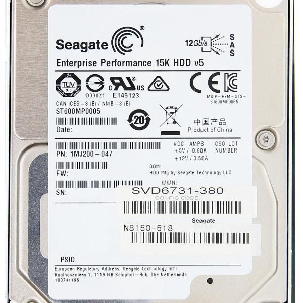 N8150-518 NEC 増設用 600GB HDD 2.5インチ/SAS/15000rpm Seagate