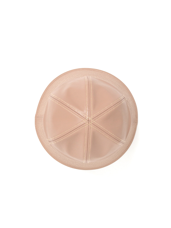 Apple leather sailor hat-アップルレザーセイラーハット-KIJIMA