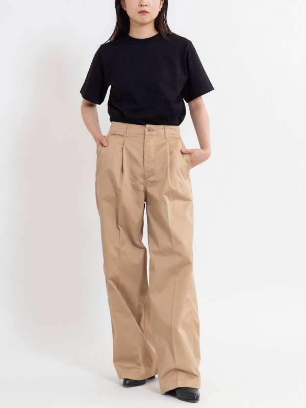 T/C WEST POINT ARMY WIDE LEG CHINOS-ウェストポイントアーミーワイド