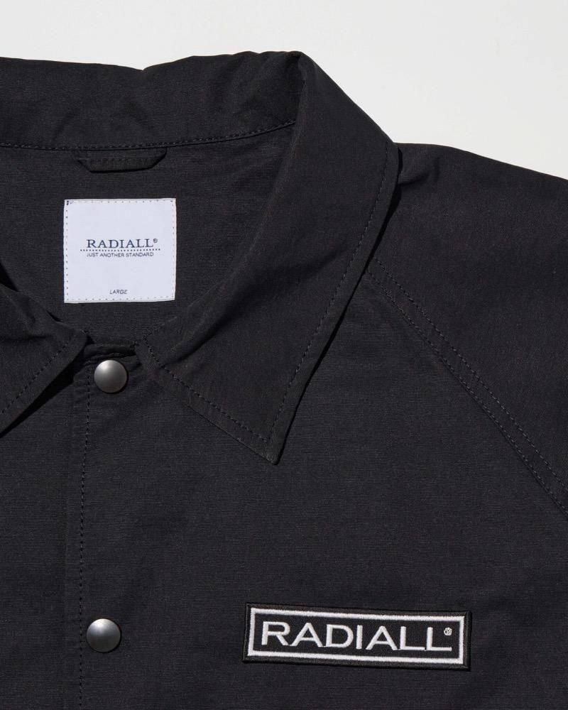 RADIALL / Guidance WINDBREAKER JACKET (Black) - CANVAS CLOTHING
