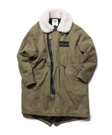 VIRGOwearworks BOA COLLAR 2WAY MILYCOAT - FLOATER