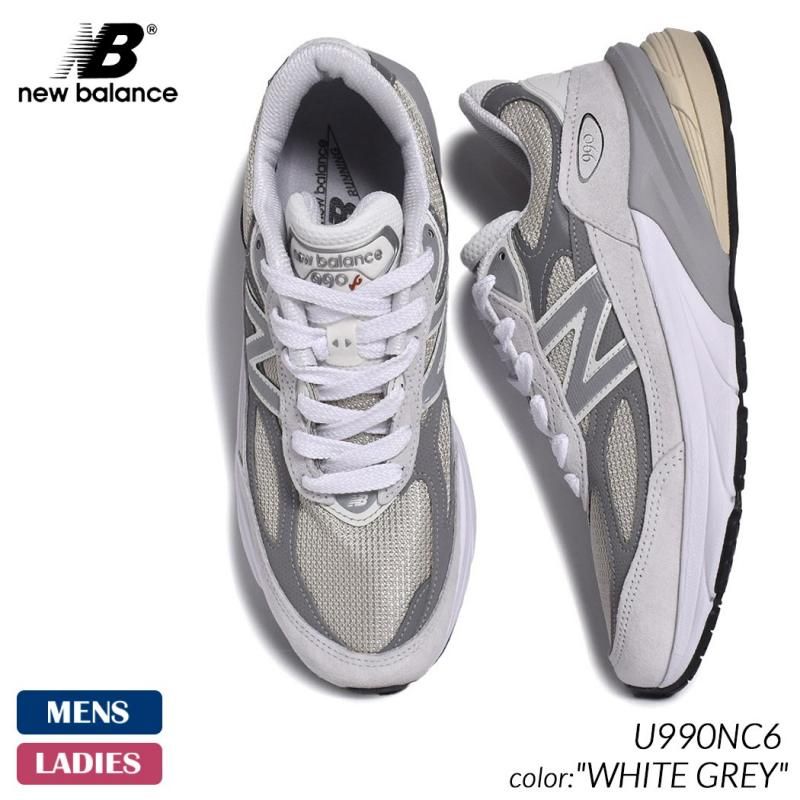 希少モデル 24.5cm NEW BALANCE 990v6 GRAY 【公式通販】