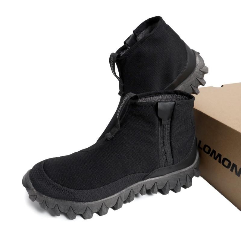 SALOMON SNOWCLOG MID BLACK サロモン スノークロッグ ミッド
