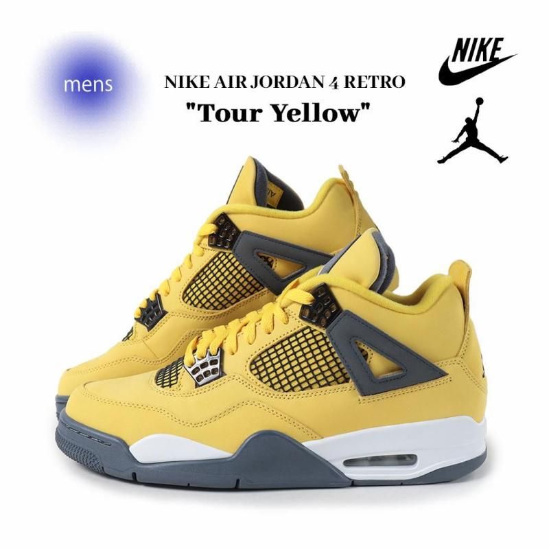 NIKE AIR JORDAN 4 TOUR YELLOW ナイキ エアジョーダン4 スニーカー