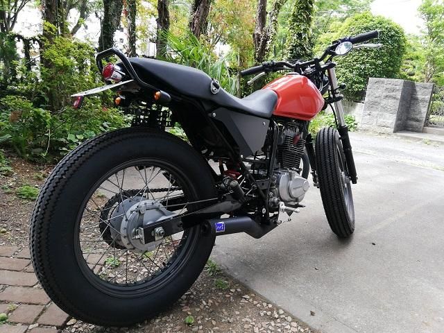 FTR223 カスタム レトロステージ手曲げマフラー - nakazawa revolution