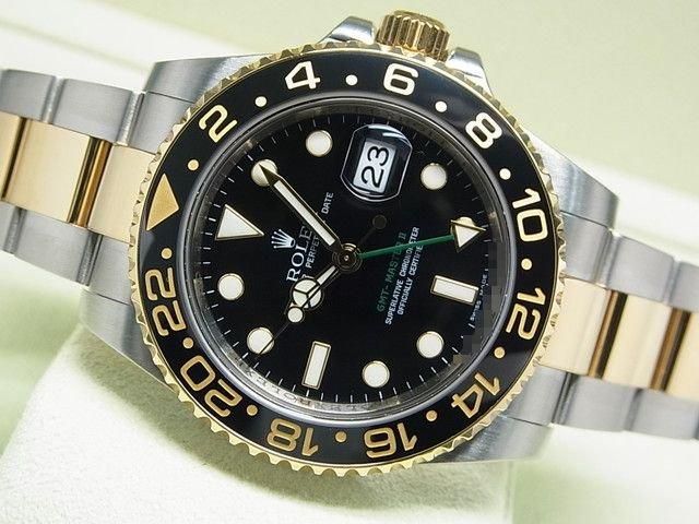 ロレックス GMTマスターII SS×YGコンビ 116713LN M番 - 腕時計専門店