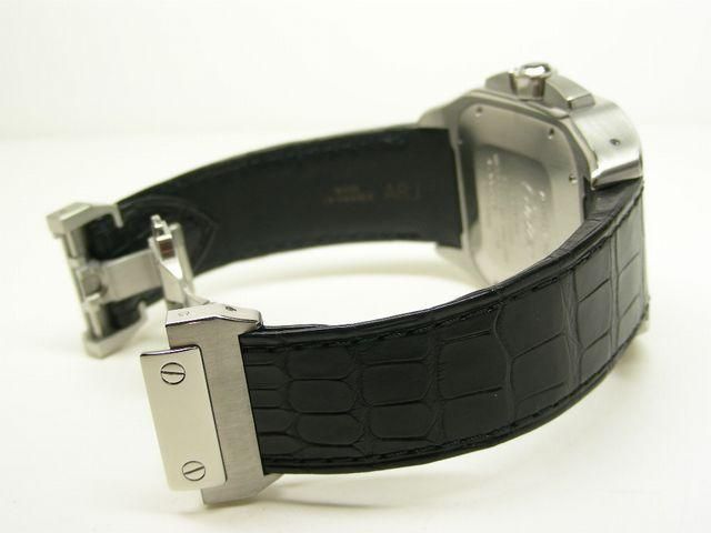 カルティエ サントス100・クロノグラフ 革ベルト - 腕時計専門店THE