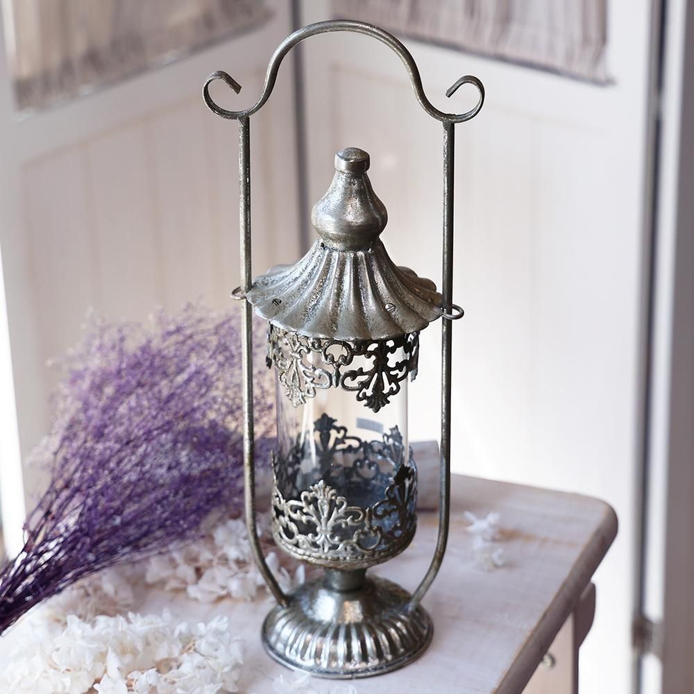 キャンドルホルダー・シルバー - 海福雑貨通販部