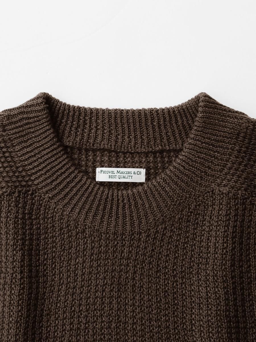 PHIGVEL - フィグベル / GOODMAN'S SWEATER | NOTHING BUT