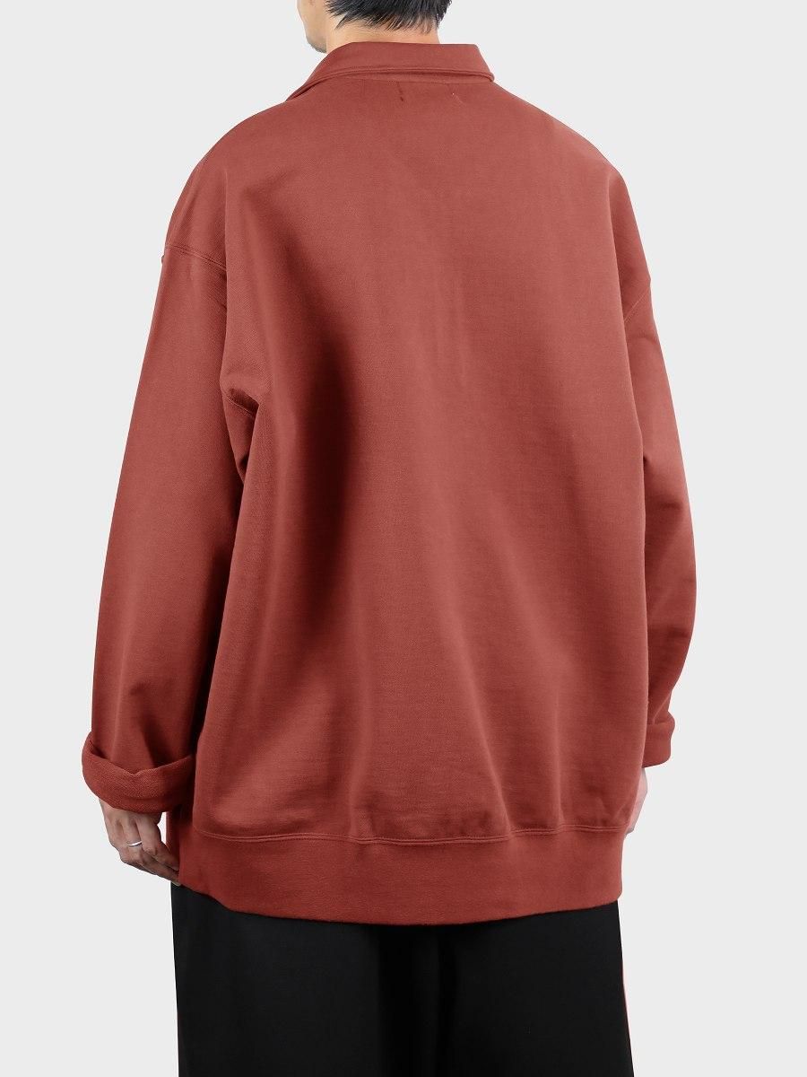 Graphpaper - グラフペーパー / COMPACT TERRY ROLL UP SLEEVE HALF