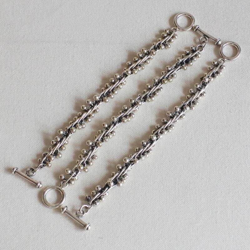 メキシコ タスコ製 TAXCO シルバー925 八の字デザインピアス/軽研磨