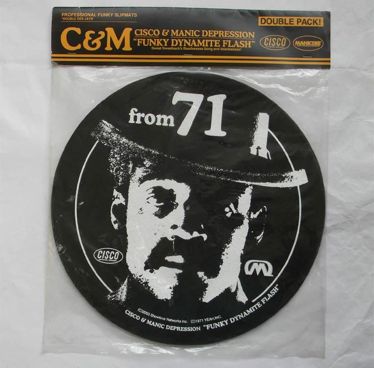 DJ機材 SLIPMATS Cisco Funky Dynamite Flash DJ機材 SLIPMATS Cisco