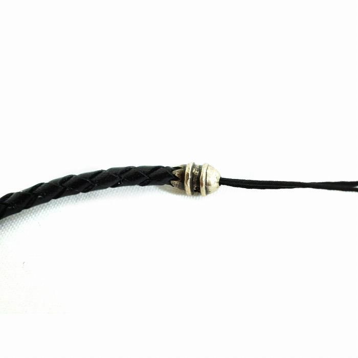 クロムハーツ 携帯ストラップ ダガー x ブレイズド レザー / CHROME