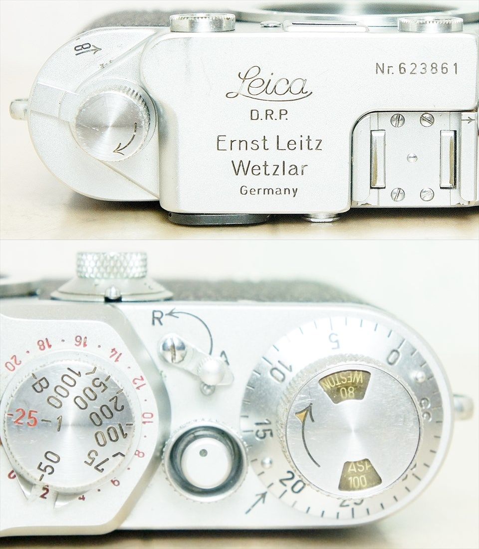 キレイなグッタペルカ☆彡バルナックライカIIIf（3f）後期レッド