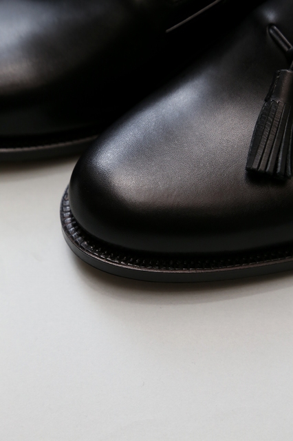 forme (フォルメ)｜Tassel loafer Plain toe（Mens）- Calf Black