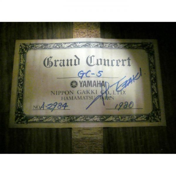 中古】 YAMAHA GC-5 - 中古楽器の販売 ロトミュージック 公式サイト