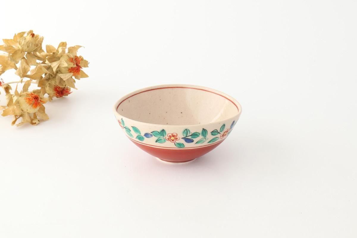 楕円小鉢｜赤絵｜陶器｜蔵珍窯｜美濃焼｜和食器通販｜うちる｜和食器の