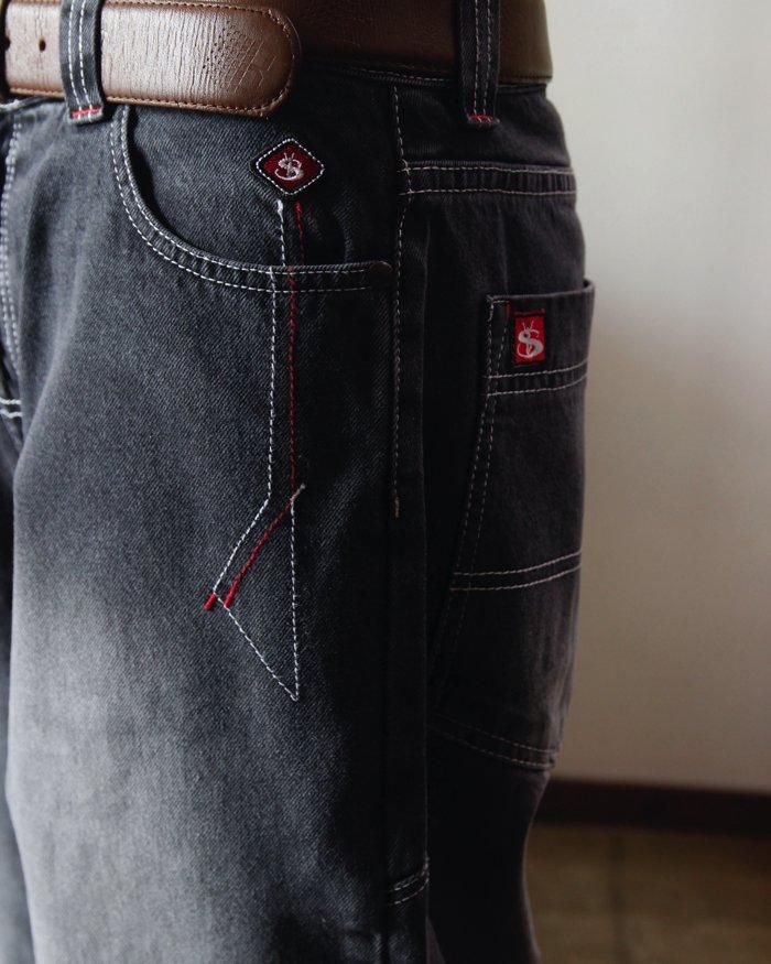 YARDSALE（ヤードセール）/ Culture Phantasy Jeans (Washed Black