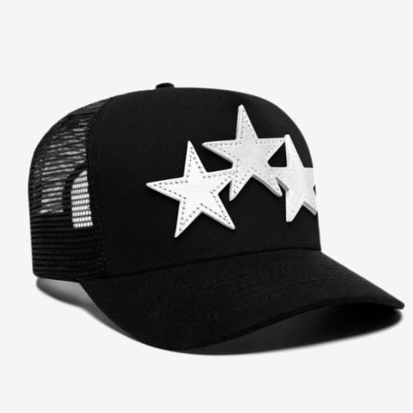 大特価】ブラック スター 星 メッシュキャップ キャップ ベースボール
