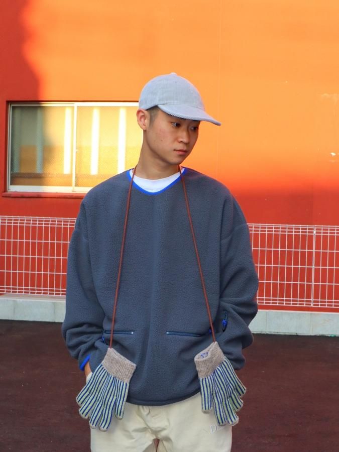 NOROLLFLEECE V NECK SWEATER - Apple Butter Store