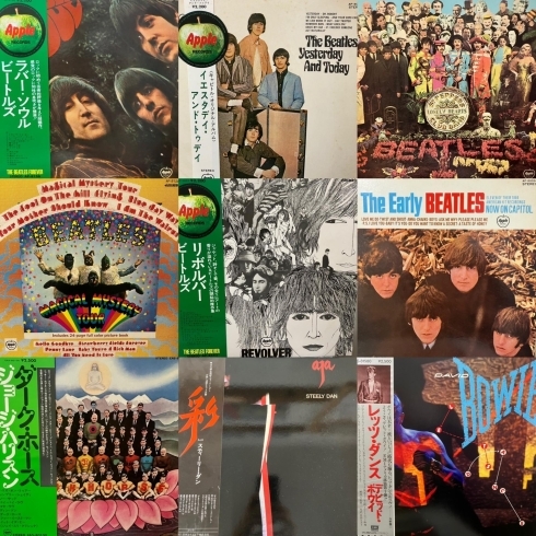 新入荷・中古レコード】洋楽ロックや歌謡曲、ジャズなどのLPを200枚