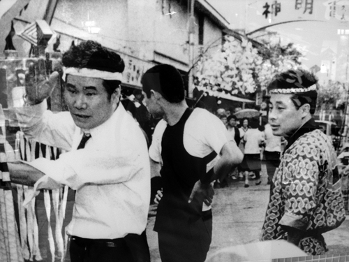 映画「男はつらいよ」渥美清さん扮する車寅次郎の代役でまといを振った