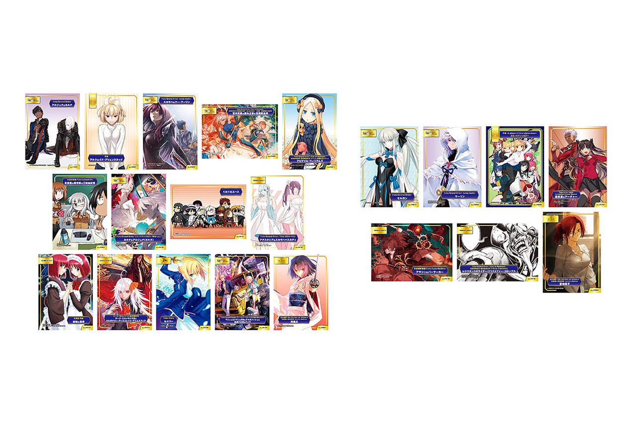 アニメイトで開催中のTYPE-MOONフェアの特典7種新たに公開