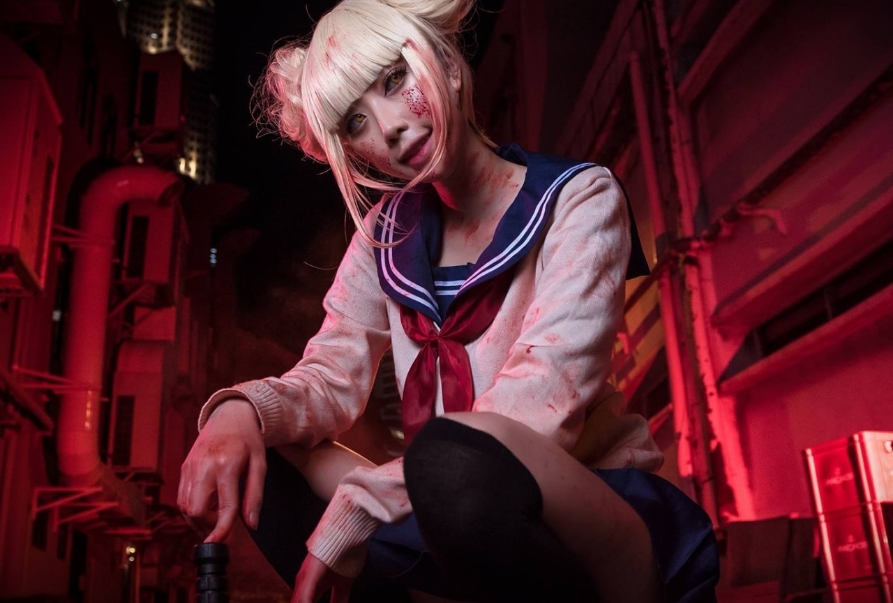 僕のヒーローアカデミア（ヒロアカ）』トガヒミコのコスプレ写真