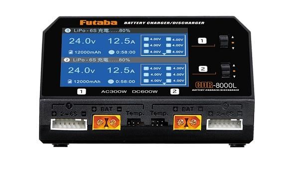 FUTABA CDR-8000L デュアル バランス充電器 - Goohobby (グーホビー)