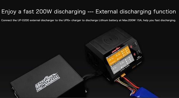☆ULTRA POWER☆UP-D200 200W 15A バランス放電器 - Goohobby (グーホビー)