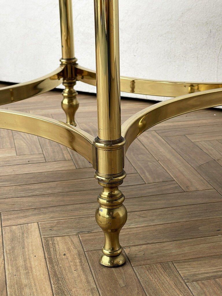 1960's ヴィンテージ ストーントップ サイドテーブル - アンティーク