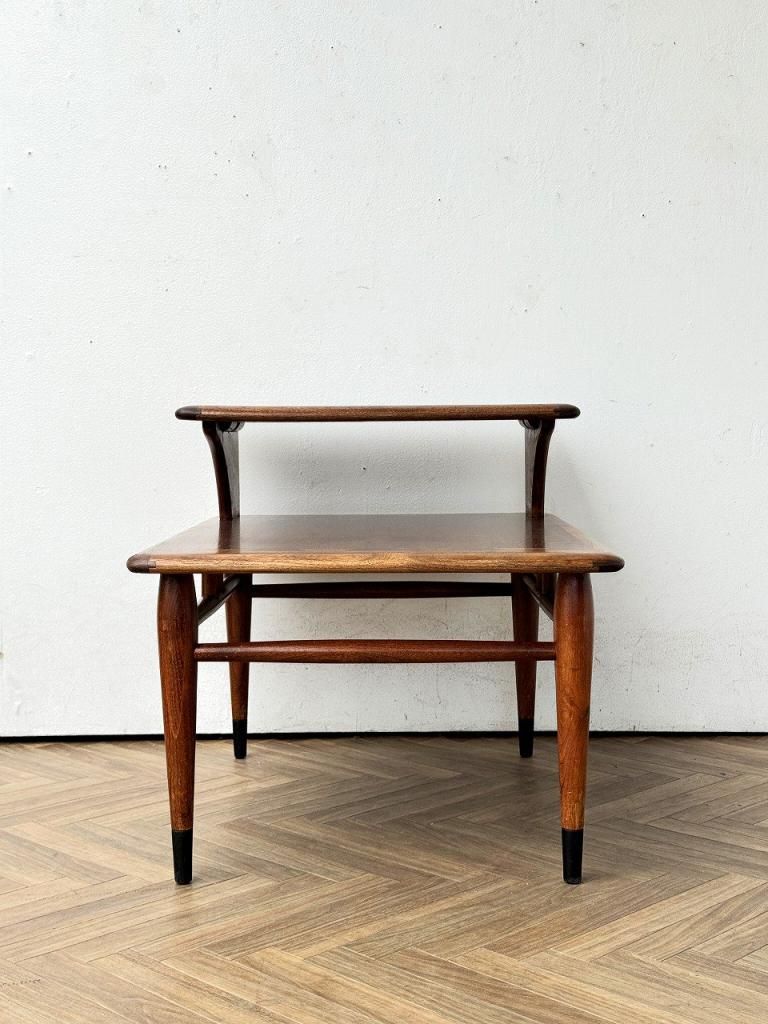 1966's LANE社製 ヴィンテージ ステップエンドテーブル - アンティーク