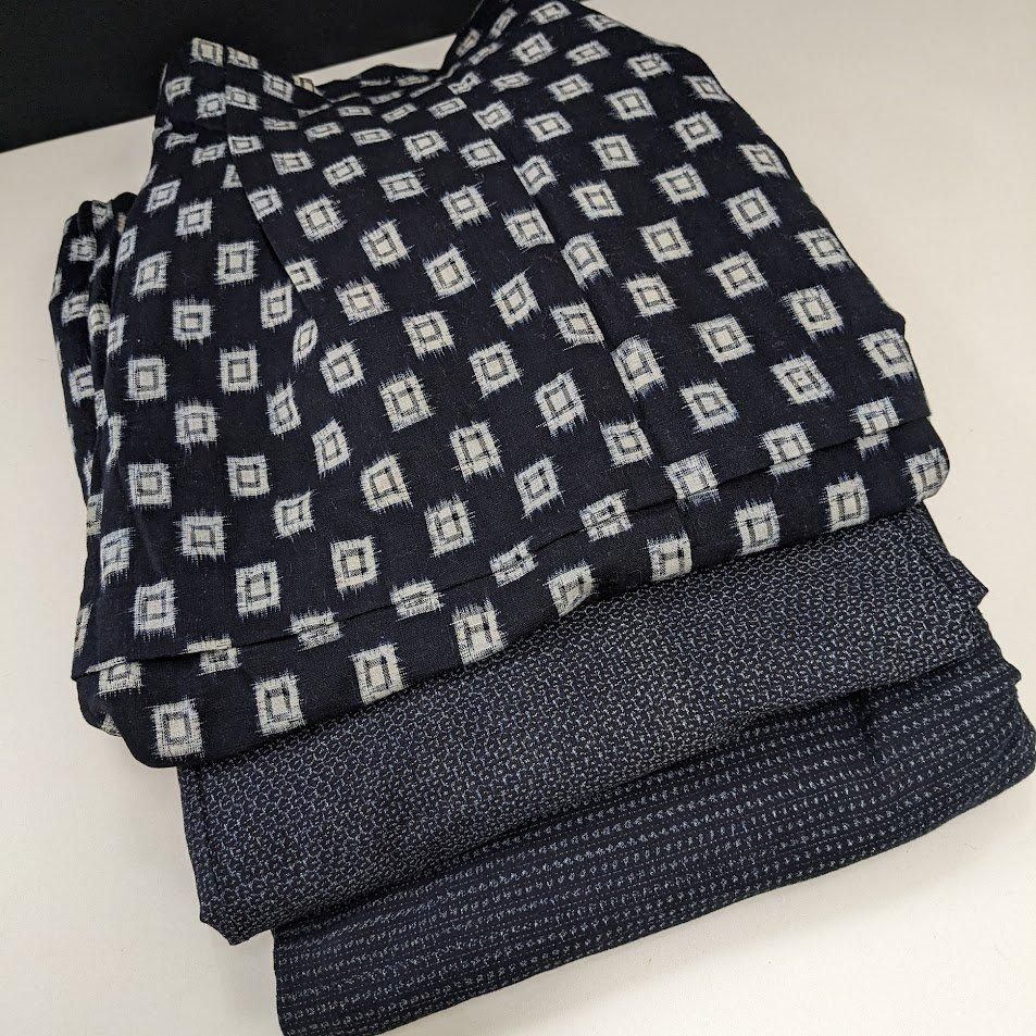 リメイク用着物 絣 - 着物工房あかり