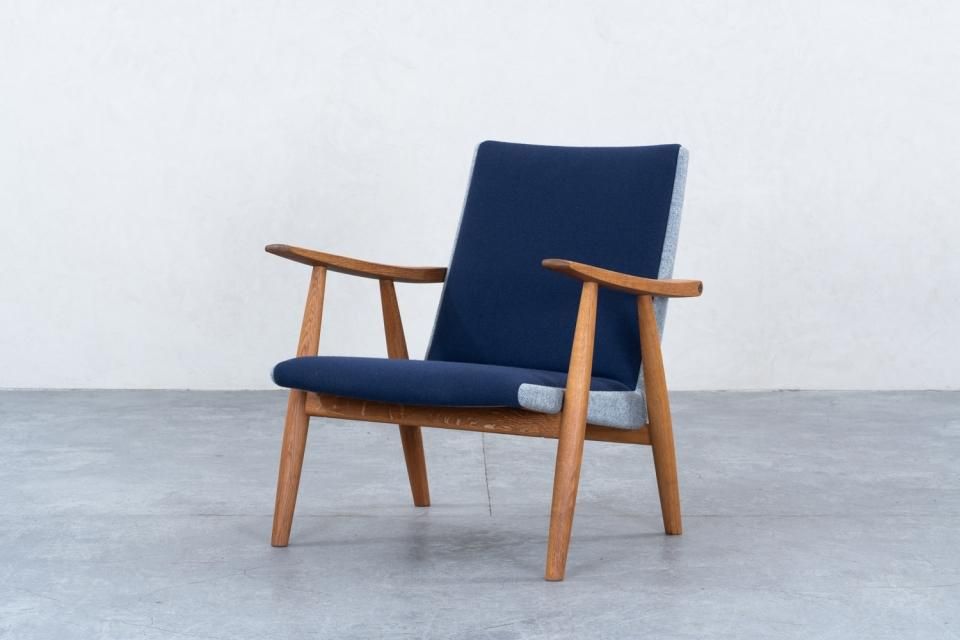 Hans J Wegner GE260 1シートソファ オーク | 北欧家具 haluta (ハルタ)
