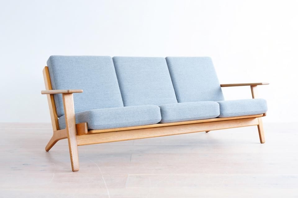 Hans J Wegner GE290 3シートソファ オーク | 北欧家具 haluta