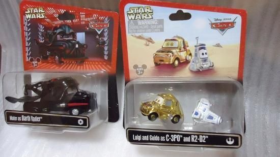 STARWARS WEEKENDで限定発売されたカーズとコラボミニカー