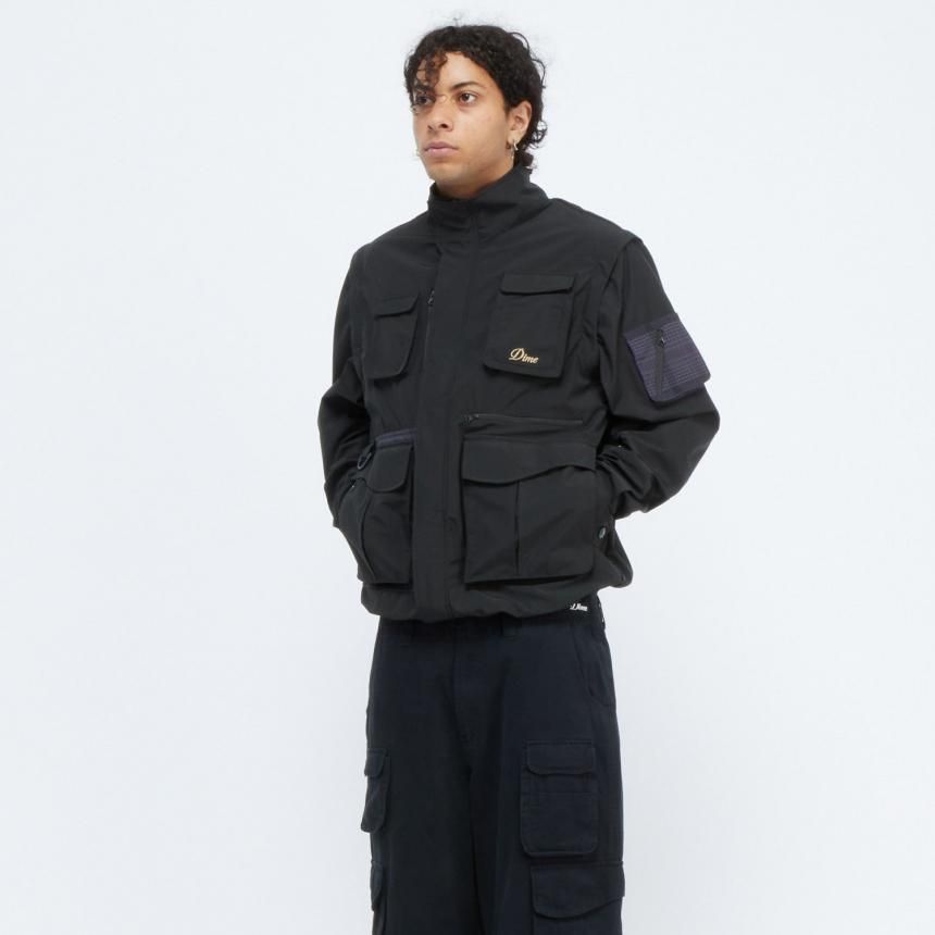 Dime Fishing Zip-Off Jacket / Black (ダイム ジップ フィッシング
