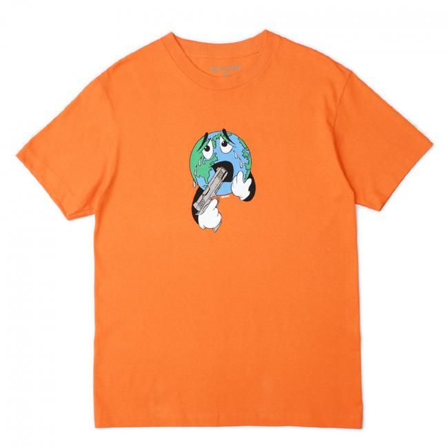 QUASI SMALL WORLD TEE | オレンジ - HORRIBLE'S PROJECT｜HORRIBLE'S