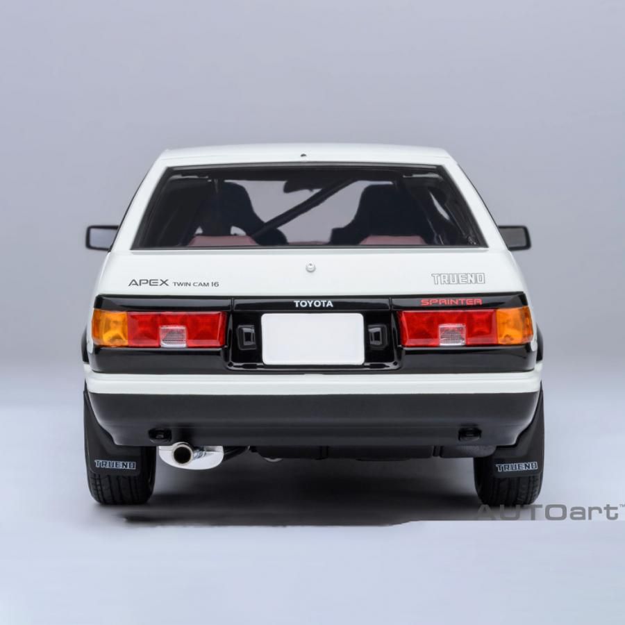 ミニカー AUTOart 1/18スケール トヨタ スプリンター トレノ (AE86