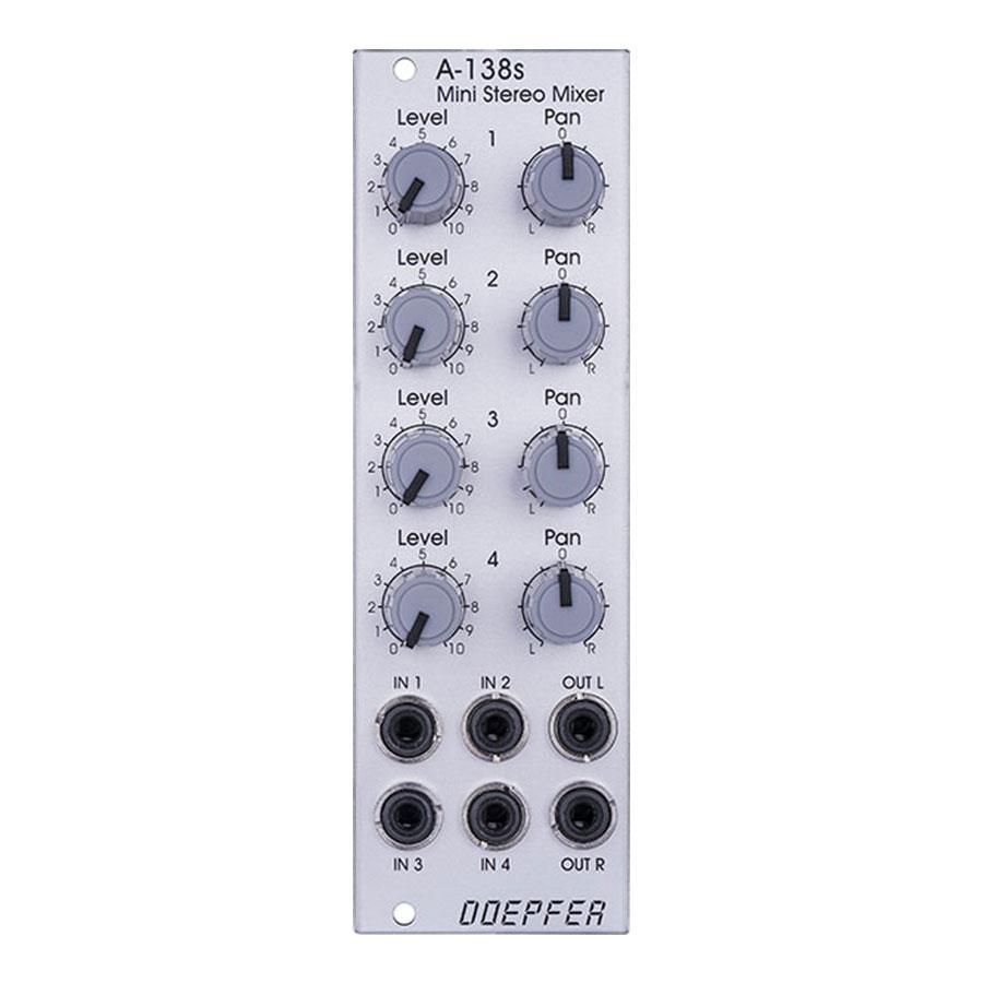 Doepfer A-138s Mini Stereo Mixer | ユーロラック・モジュラーシンセ